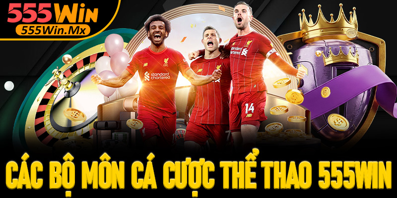 Các bộ môn cá cược thể thao 555win hot nhất hiện nay